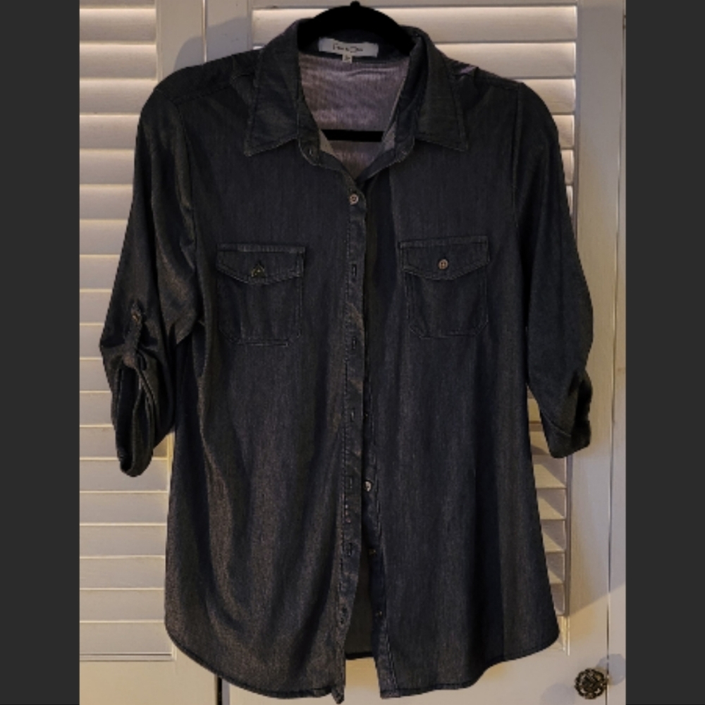 Eden and Olivia Button Shirt